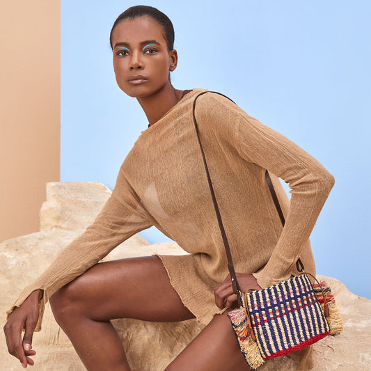 Bolso Mujer Hana Mini Stripe AAKS en Meryac