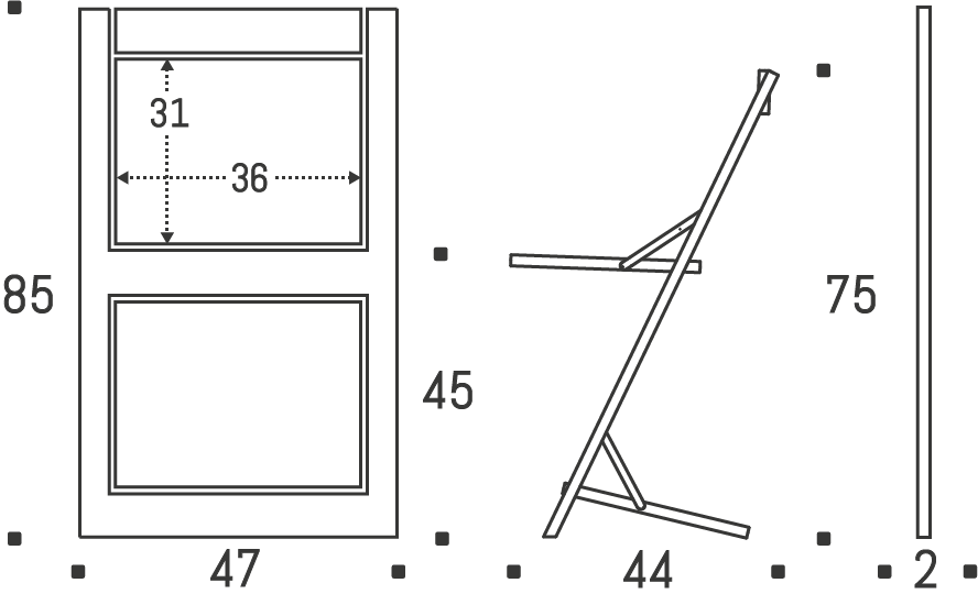 Silla Fläpps - Criss Cross