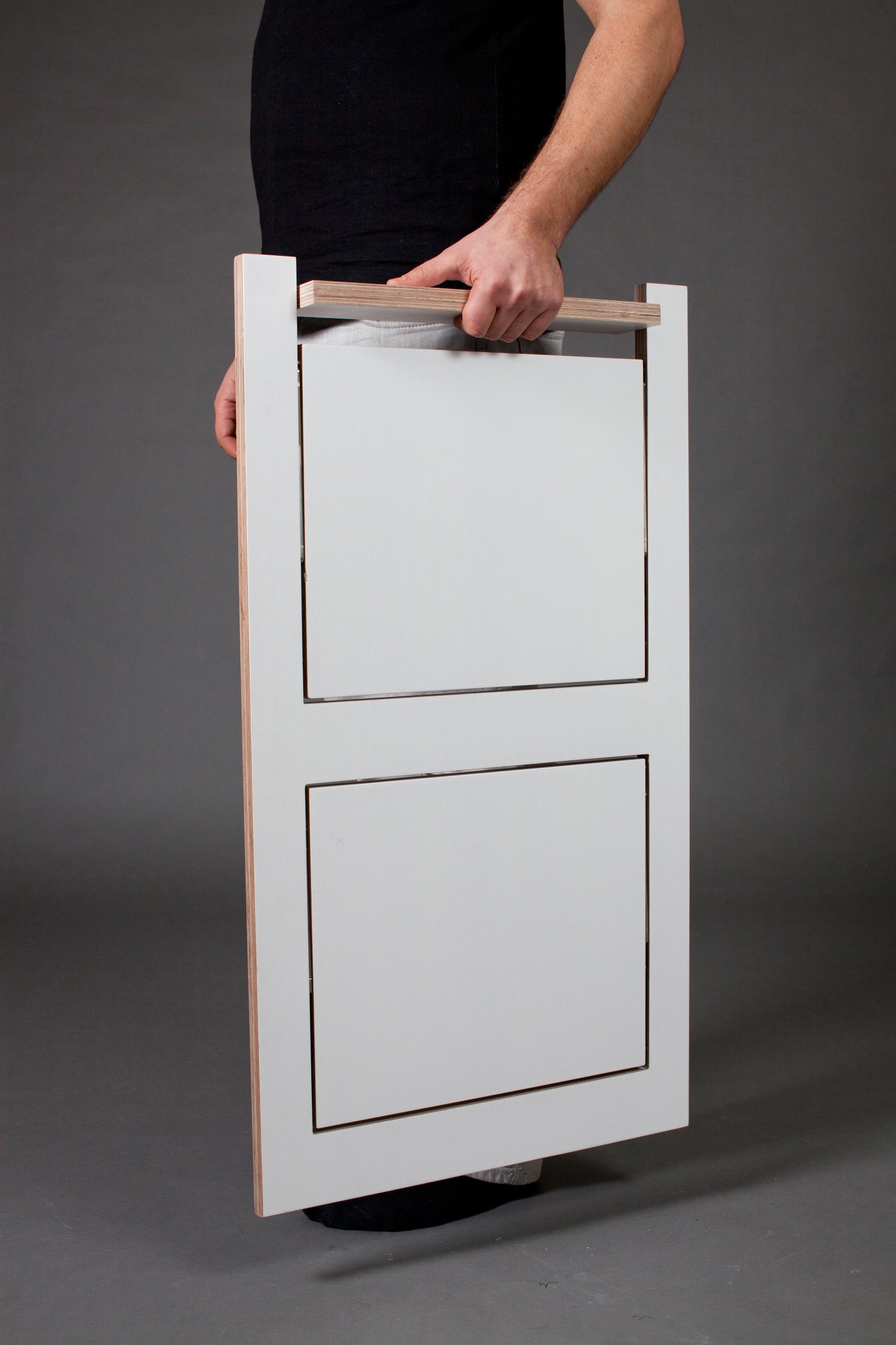 Silla Flapps Madera Plegable Color Blanco Plegado Ambivalenz en Meryac