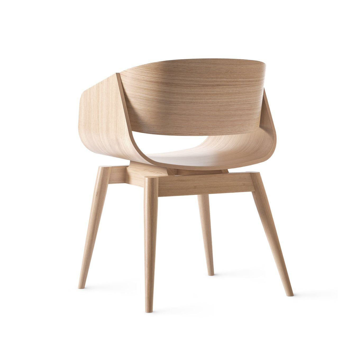 Silla Madera 4th Armchair Natural Almost