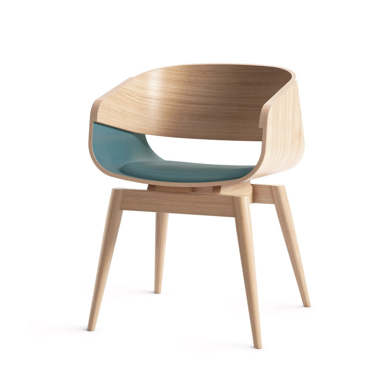 Silla 4th Armchair Soft Azul Almost en Meryac