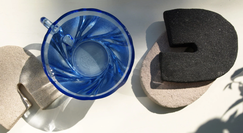posavasos coaster de studio grey on grey en meryac
