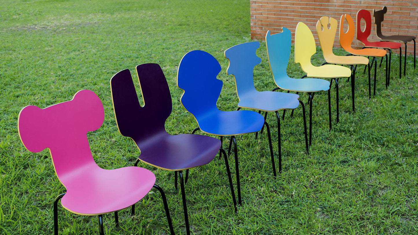 silla les 10 chaises de piko edition en meryac