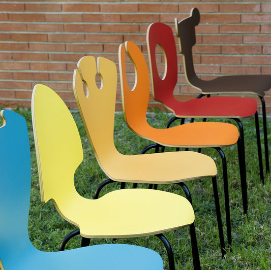 silla les 10 chaises de piko edition en meryac