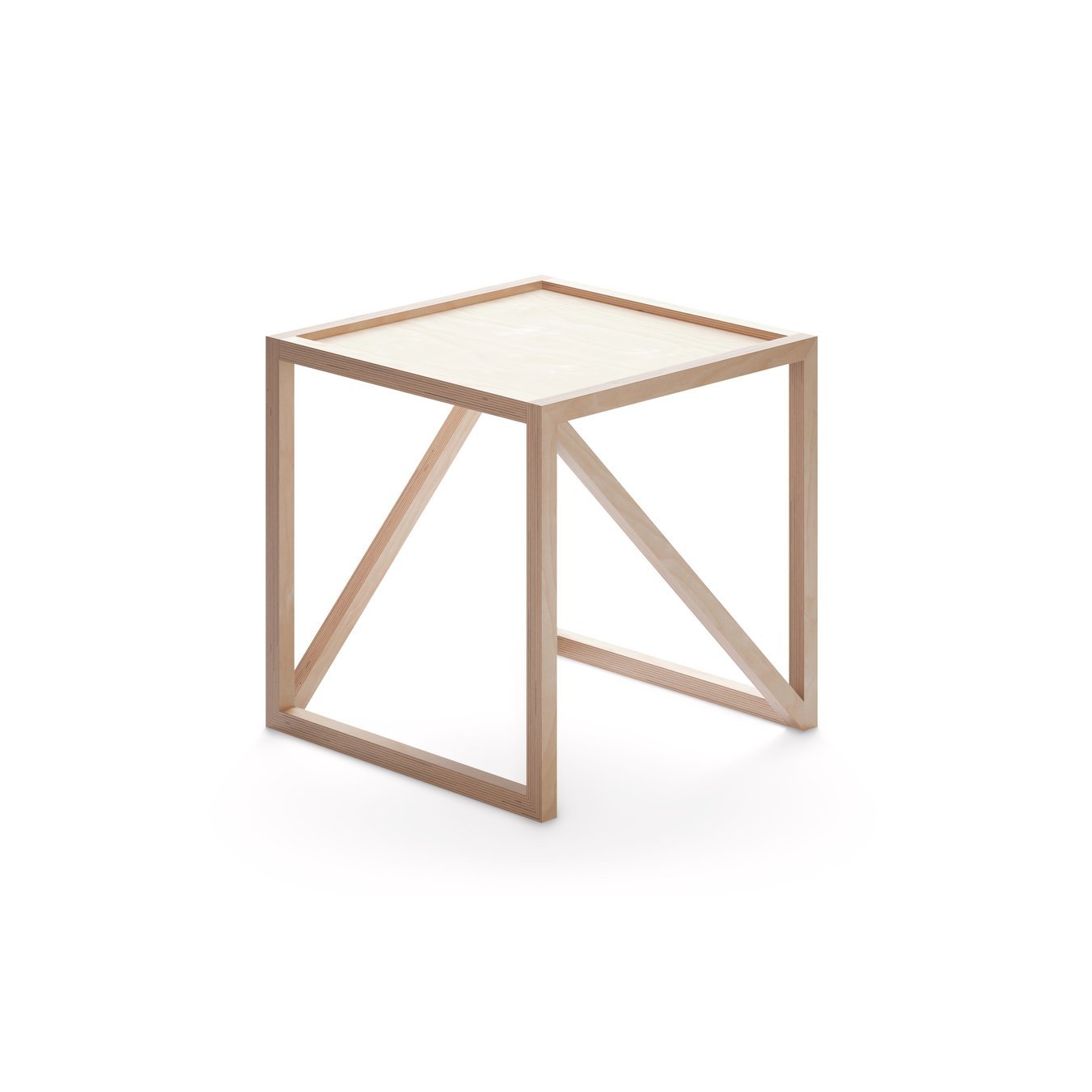 Mesa Auxiliar Madera First Side Table Almost en Meryac